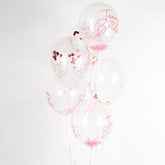 Bridal Shower Confetti Balloons 6pk - The Party Room